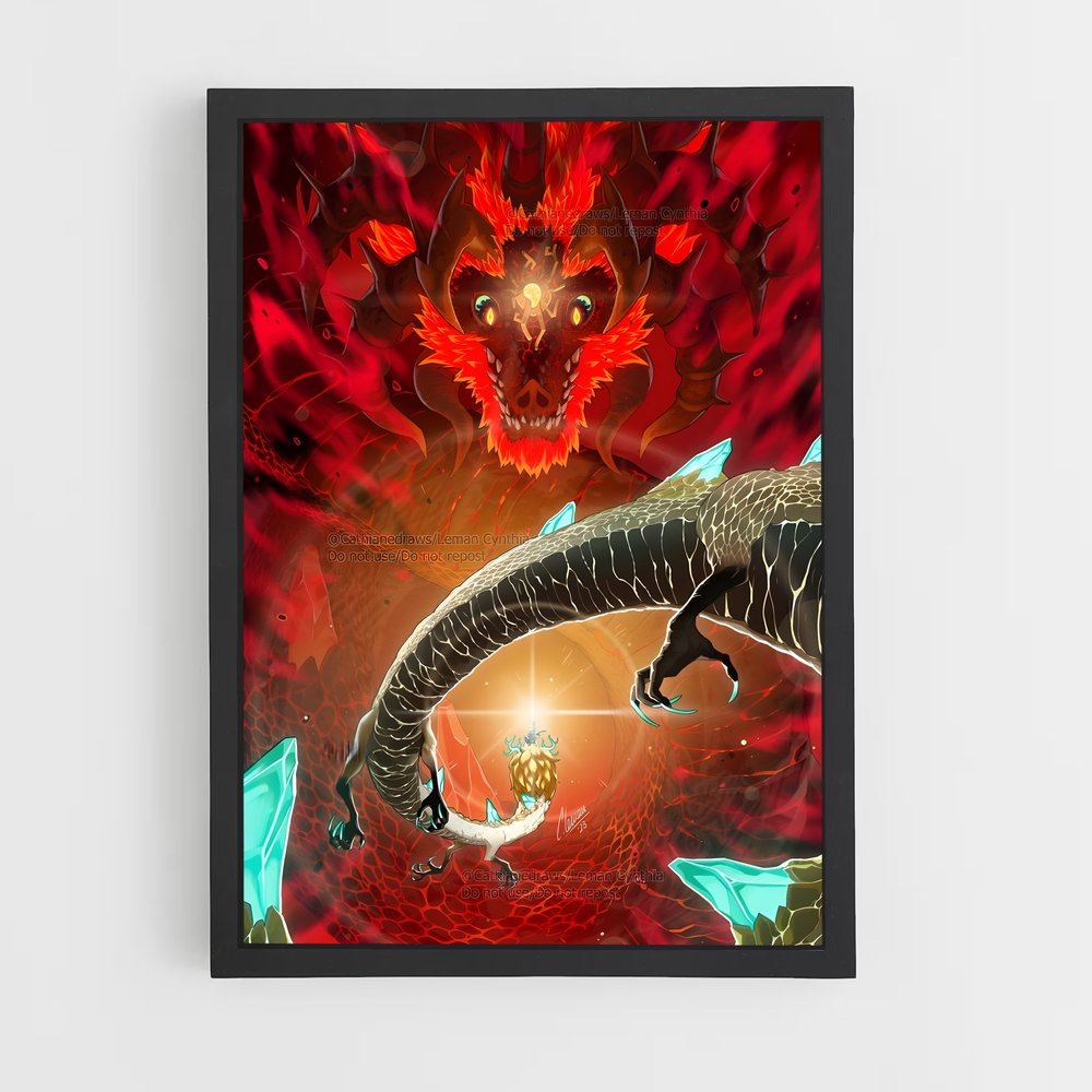Poster Calamity ganon – affiche Zelda (vue 2)